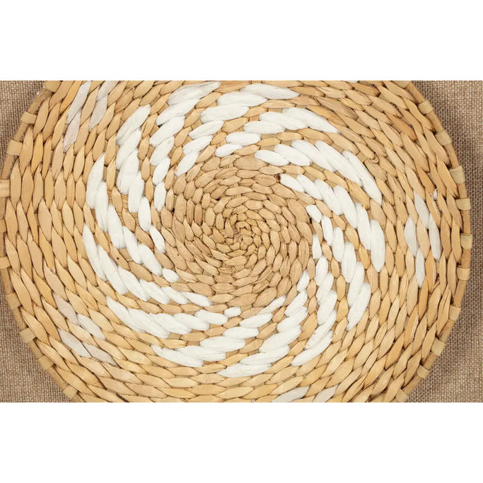 Painting 3D Home ESPRIT Jute Pinewood 35 x 3,6 x 35 cm - Декорация и Осветление<<<Дом Градина<<<BigBuy&&&Картини и