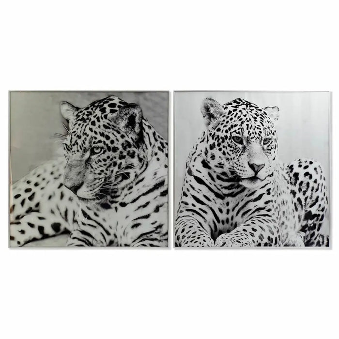 Painting DKD Home Decor Aluminium Crystal 100 x 2,5 x 100 cm - Декорация и Осветление<<<Дом Градина<<<BigBuy&&&Картини