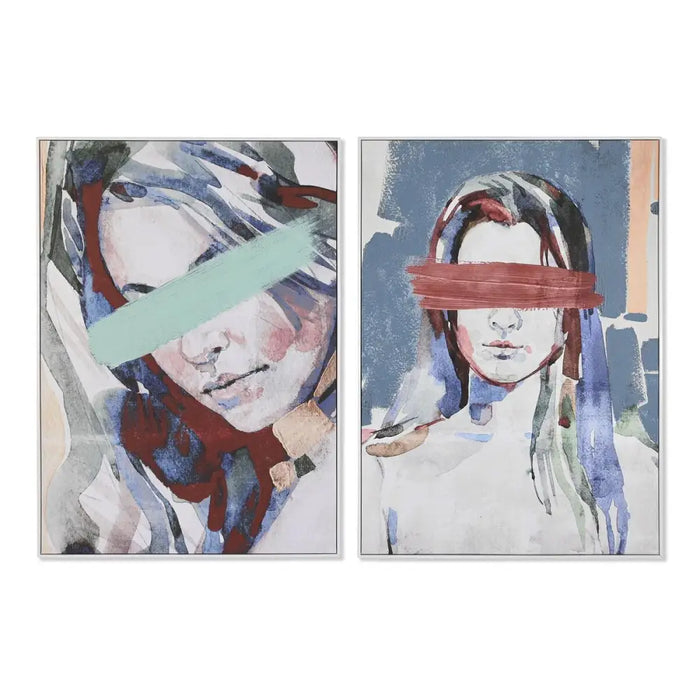 Painting DKD Home Decor polystyrene Canvas 103 x 4,3 x 143 cm - Декорация и Осветление<<<Дом Градина<<<BigBuy&&&Картини