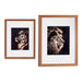 Painting Gift Decor Bronze Glass Particleboard Tiger Lion 33 x 3 x 43 cm 33 x 43 x 3 cm - Декорация и Осветление<<<Дом