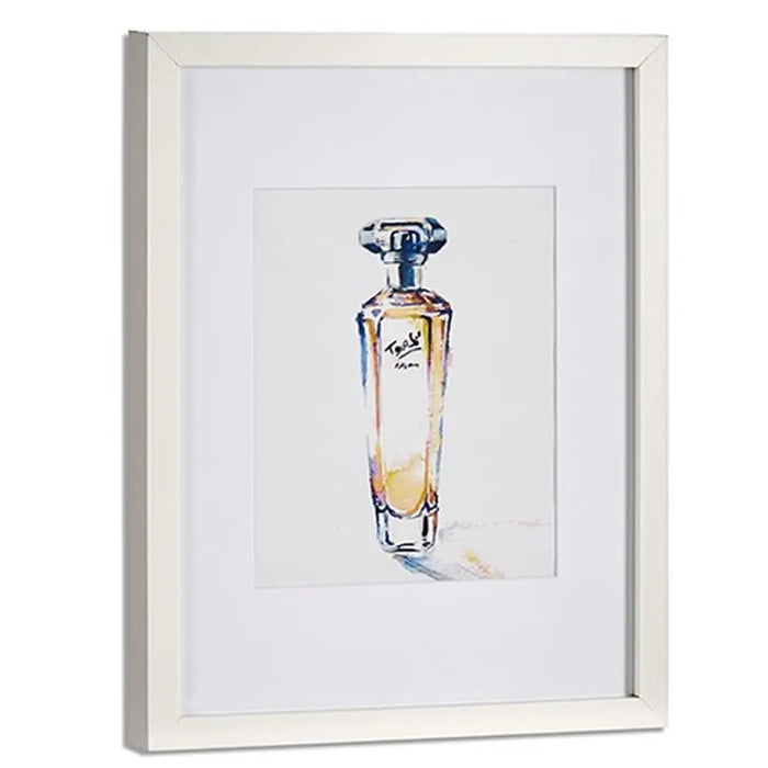Painting Gift Decor Yellow Blue White Red Cardboard Particleboard Perfume 33 x 3 x 43 cm (6 Units) - Декорация и
