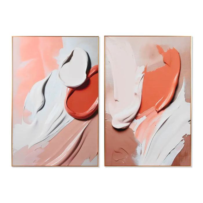 Painting Home ESPRIT Aluminium MDF Wood 80 x 3 x 120 cm 80 x 3,5 x 120 cm - Декорация и Осветление<<<Дом