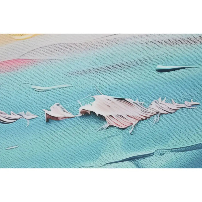 Painting Home ESPRIT Aluminium MDF Wood 80 x 3,5 x 120 cm - Декорация и Осветление<<<Дом Градина<<<BigBuy&&&Картини и