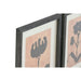 Painting Home ESPRIT Brown Black Urban Botanical plants 30 x 2 x 40 cm (9Units) - Декорация и Осветление<<<Дом