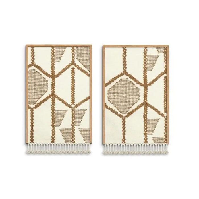 Painting Home ESPRIT Cotton Acacia 60 x 3 x 90 cm - Декорация и Осветление<<<Дом Градина<<<BigBuy&&&Картини и