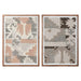 Painting Home ESPRIT Cotton Acacia 75 x 3 x 105 cm - Декорация и Осветление<<<Дом Градина<<<BigBuy&&&Картини и