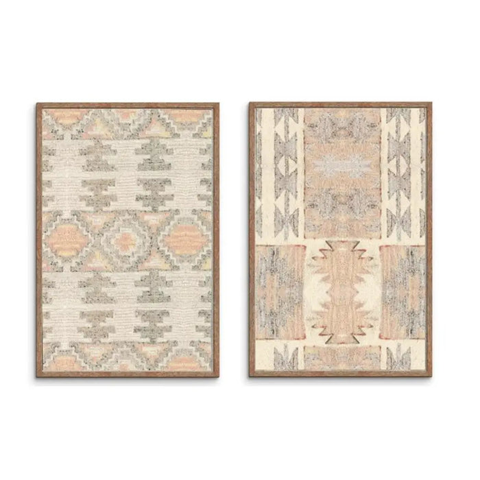 Painting Home ESPRIT Cotton Acacia 75 x 3 x 105 cm - Декорация и Осветление<<<Дом Градина<<<BigBuy&&&Картини и