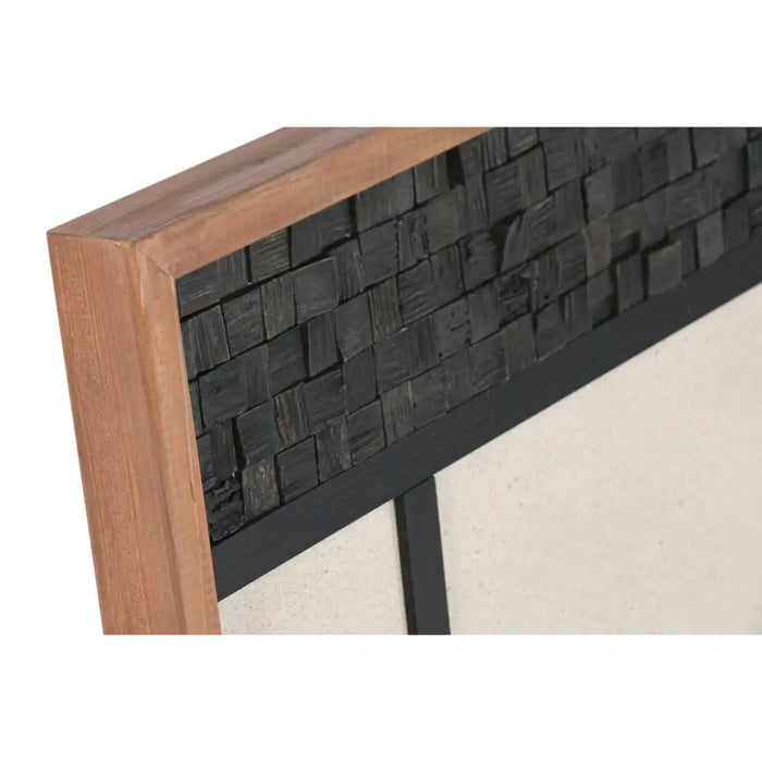 Painting Home ESPRIT Pinewood Recycled Wood 82 x 4 x 82 cm - Декорация и Осветление<<<Дом Градина<<<BigBuy&&&Картини и