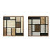 Painting Home ESPRIT Pinewood Recycled Wood 82 x 4 x 82 cm - Декорация и Осветление<<<Дом Градина<<<BigBuy&&&Картини и