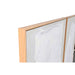 Painting Home ESPRIT Wood Canvas 103 x 4,3 x 143 cm 102,6 x 4,3 x 142,6 cm - Декорация и Осветление<<<Дом