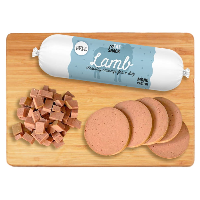PAKA ZWIERZAKA Pepe Sausage Lamb - dog treat - 200g