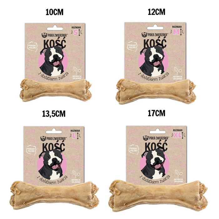 PAKA ZWIERZAKA Bone with tripe additive L 13,5 cm - dog treat - 70g