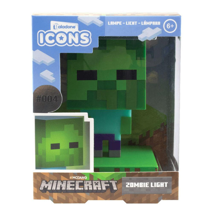Paladone Minecraft Zombie Icon Lamp Figurine
