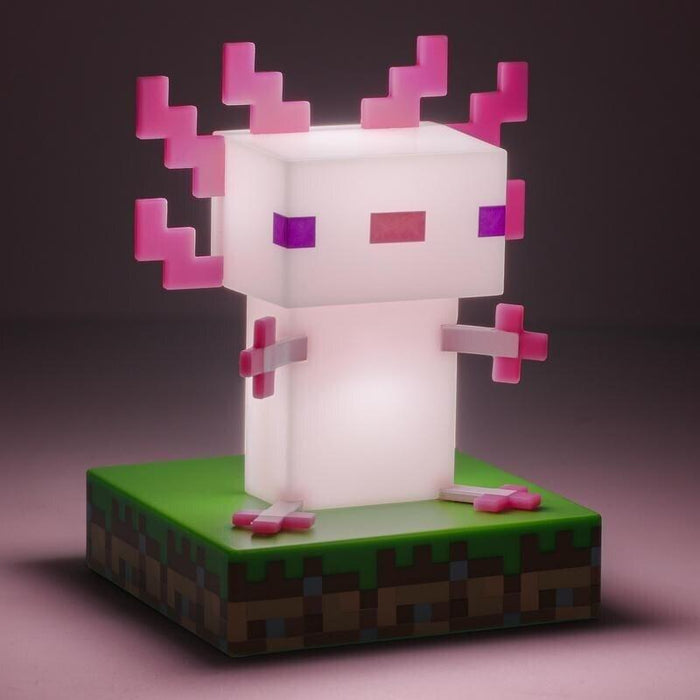 Lamp Paladone Icons: Minecraft - Axolotl Light