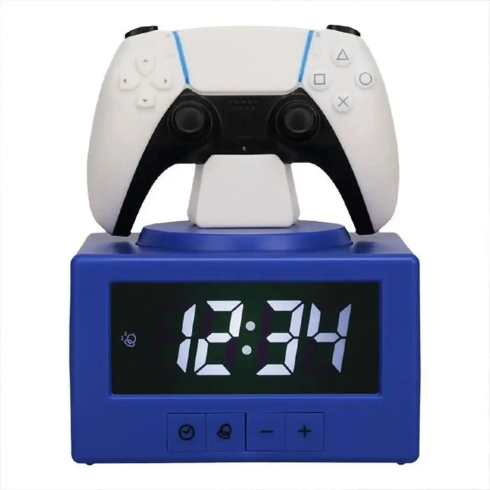 Paladone Clock/Alarm Clock: Playstation Controller Icon Alarm Clock, PP13475PS