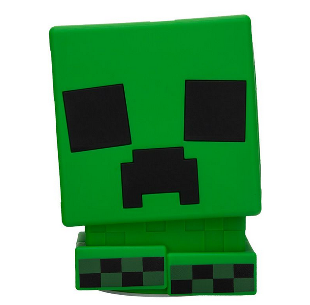 Paladone Lamp: Minecraft - Creeper SquishyGlo Silicone Light Rechargeable, PP14710MCF
