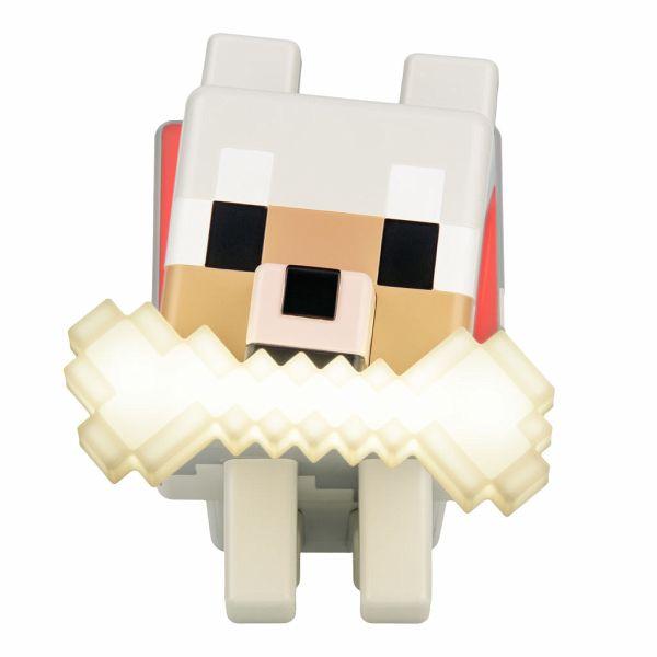 Lamp Paladone Glo Buddies: Minecraft - Wolf Light, PP14761MCF