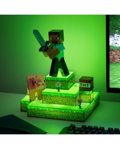 Paladone Lamp: Minecraft - Steve Diorama Light, PP9463MCF