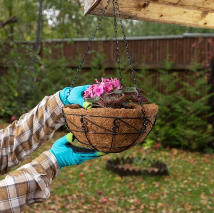 HANGING POT WITH COCONUT BASE F30 CM