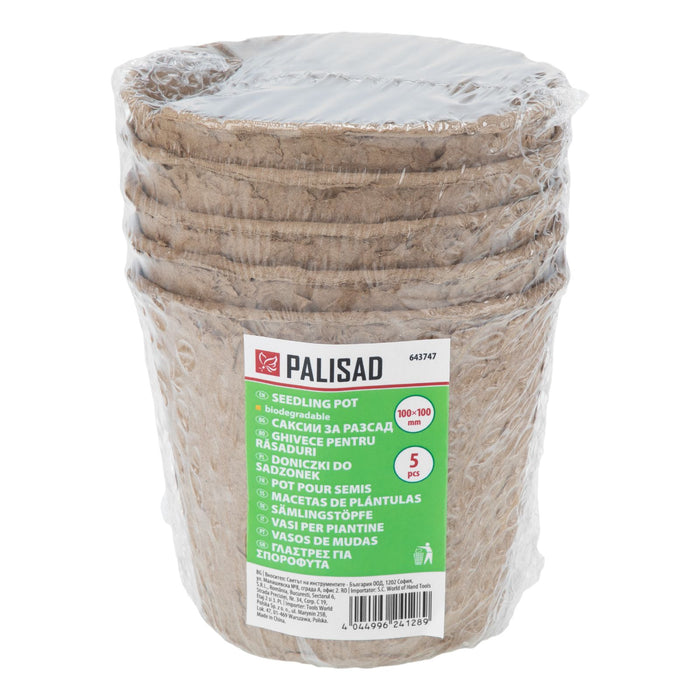 SET OF 5 SEEDLINGS, 10X10CM PALISAD 643747