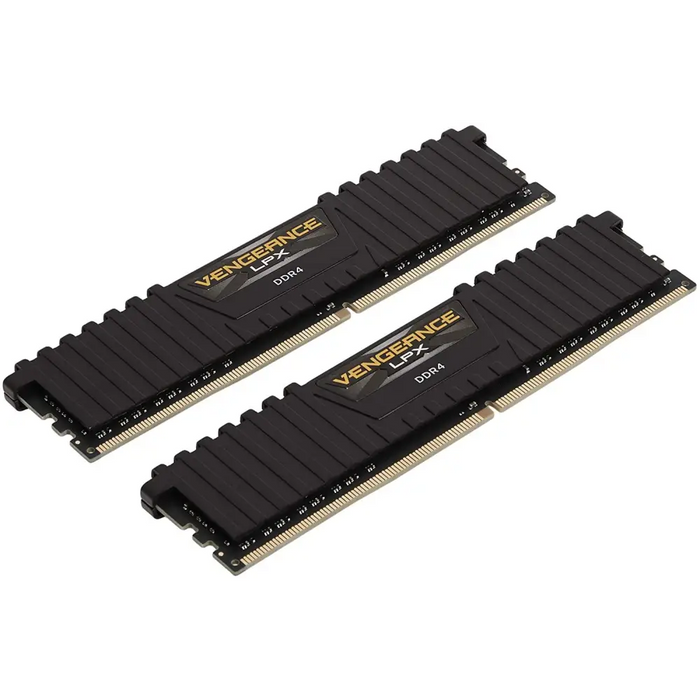 Памет CORSAIR VENGEANCE LPX 16GB (2 x 8GB) DDR4 3200MHz Black - Памети<<<Компютърни компоненти<<<ValiAPI