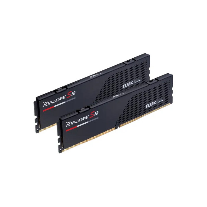 Памет G.SKILL Ripjaws S5 Black 32GB(2x16GB) DDR5 5200MHz F5-5200J3636C16GX2-RS5K - Памети<<<Компютърни