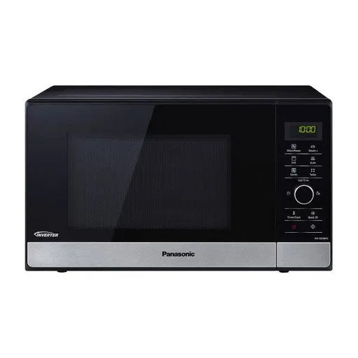 Panasonic NN-GD38HSSUG microwave Countertop Grill microwave 23 L 1000 W Black Brushed steel - Freestanding