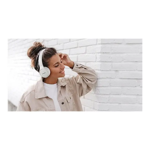 PANASONIC RB-HF420BE-W bluetooth Headset white up to 50 hours playback - Консюмър и гейминг слушалки<<<Слушалки и