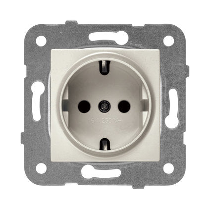 CONTACT SHUKO SINGLE MECHANISM BRONZE IP20 PANASONIC KARRE PLUS