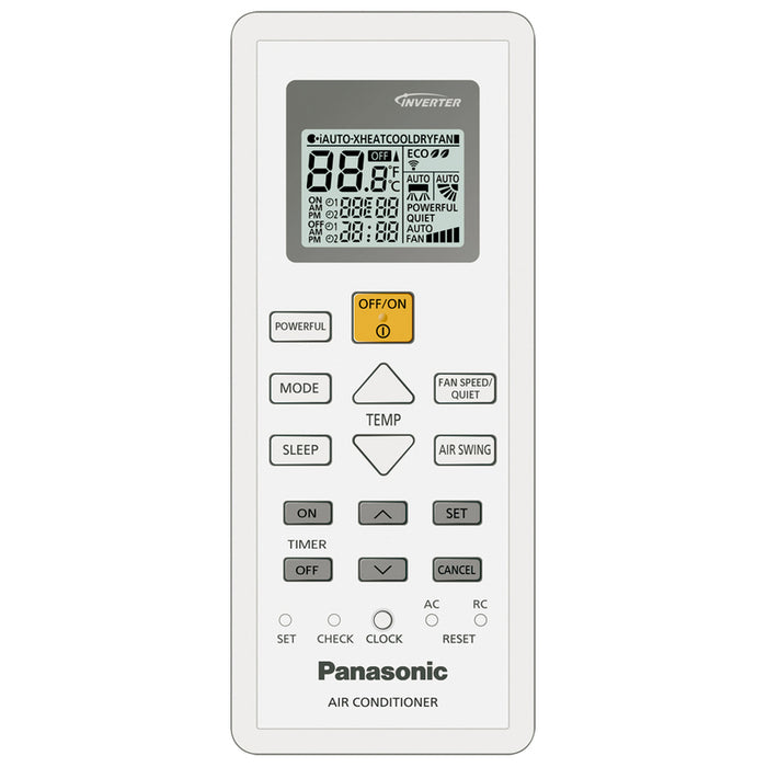 Inverter air conditioner PANASONIC CS-UZ35ZKE/CU-UZ35ZKE