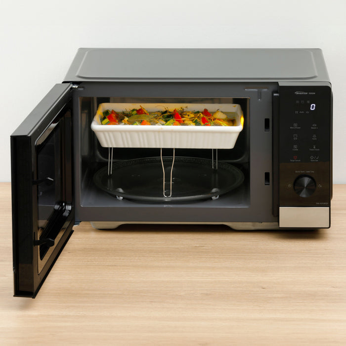 Microwave oven PANASONIC NN-GD38QSEPG 1000.0 W, 29.00 L