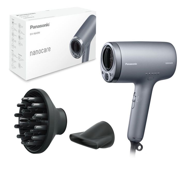 Hair dryer PANASONIC EH-NA9N-H825 1600.00 W, IONIZATION, GREY