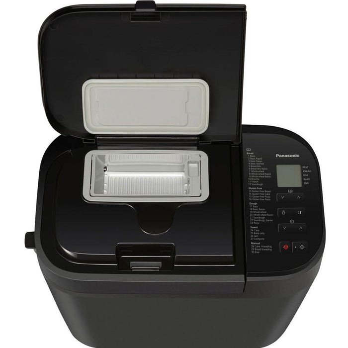 Bread maker PANASONIC SD-R2530KXE 550 W, BLACK, NUMBER OF PROGRAMS 30