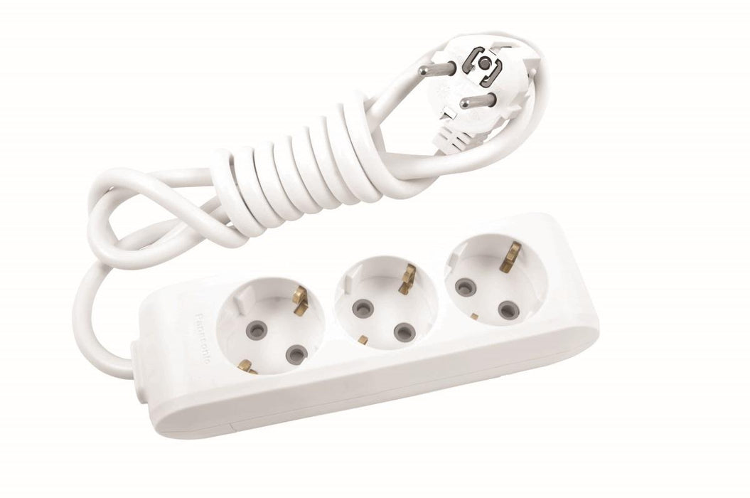3-OUTLET SWITCH 1.5M WHITE PANASONIC