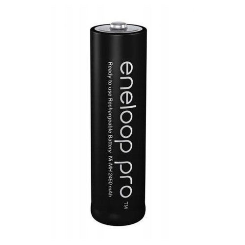 Rechargeable batteries PANASONIC ENELOOP PRO AA 2500 mAh 4 szt + case (BK-3HCDE/4CP+CASE)