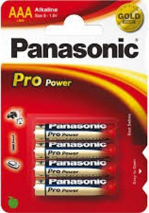 Batteries Panasonic PAN PRO PPG LR03/4BP 1.5V