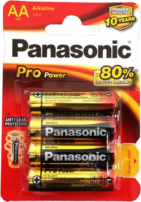 Batteries Panasonic PAN PRO PPG LR06/4BP 1.5V