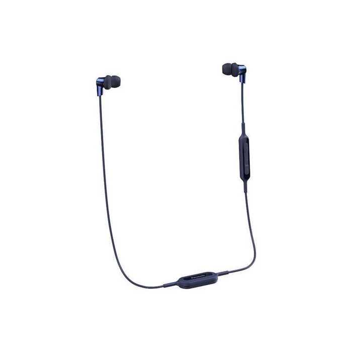 PANASONIC RP-NJ300BE-A blue In-Ear Bluetooth headset quick charge inkl. mikro und controler