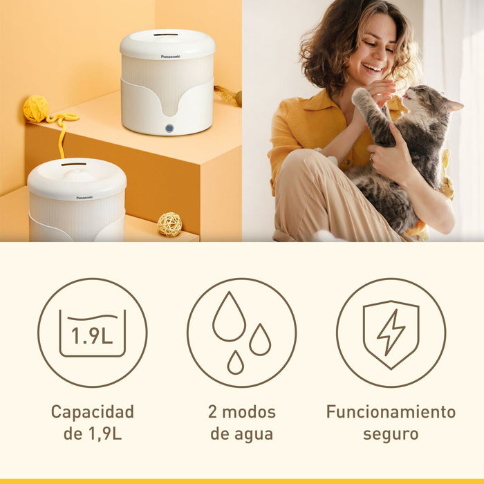Pet Water Fountain Panasonic CP-JNW01CW