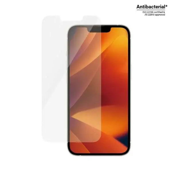 PanzerGlass Classic Fit antibacterial glass for iPhone 14 / 13 Pro / 13 - Cell phone tempered glass<<<HurtelXML