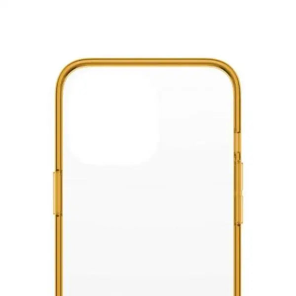 PanzerGlass ClearCase Antibacterial Military Grade Certified Case for iPhone 13 Pro - Transparent Yellow - Cell phone