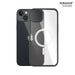 PanzerGlass ClearCase case with MagSafe antibacterial for iPhone 14 Plus / 15 Plus - transparent and black - Cell phone
