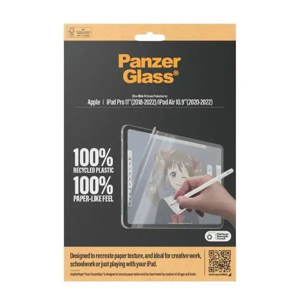 PanzerGlass GraphicPaper foil for iPad Pro 11’’ 2018 / 2020 / 2021 / 2022 - Cell phone protection film<<<HurtelXML