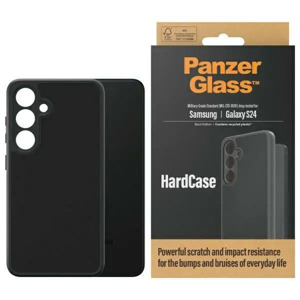 PanzerGlass HardCase Military grade for Samsung Galaxy S24 - black - Cell phone cases and covers<<<HurtelXML