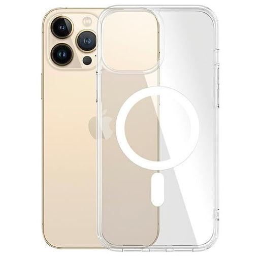 PanzerGlass HardCase with MagSafe Antibacterial Military Grade Certified Case for iPhone 13 Pro Max - Transparent