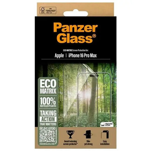 PanzerGlass MATRIX Screen Protector iPhone 16 Pro Max 6.9’’ Ultra-Wide Fit 2872 - Cell phone tempered glass<<<HurtelXML