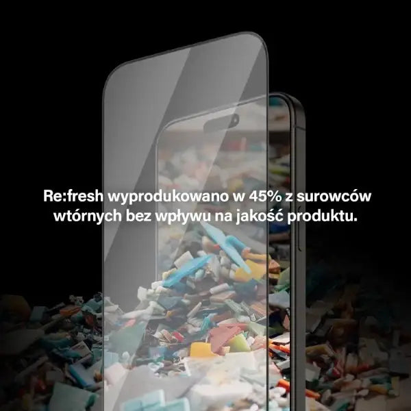 PanzerGlass Re:fresh Glass for iPhone 15 Pro Max with a positioner - Cell phone tempered glass<<<HurtelXML