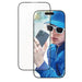 PanzerGlass Screen Protector Aluminum Frame iPhone 16 Pro 6.3’’ Ultra-Wide Fit 2850 - Cell phone tempered