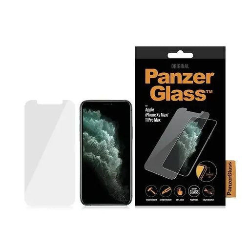 PanzerGlass Standard Super+ tempered glass for iPhone XS Max / 11 Pro Max - Cell phone tempered glass<<<HurtelXML