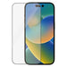 PanzerGlass Ultra-Wide Fit Antibacterial Tempered Glass with Positioner for iPhone 14 Pro - Cell phone tempered